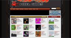 Desktop Screenshot of pixelgames.com
